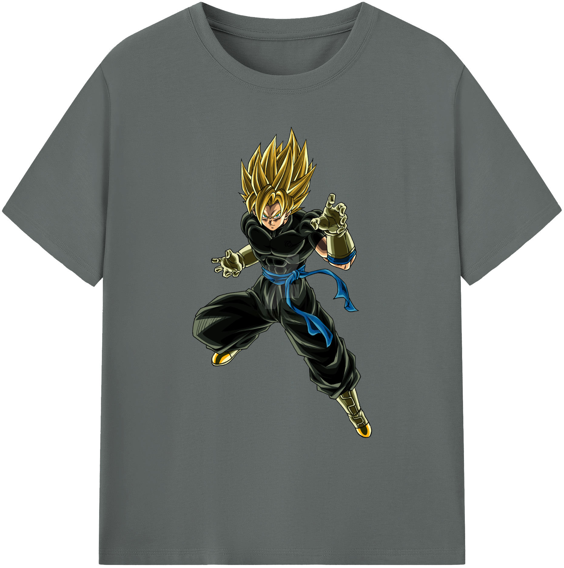 （画像用） ドラゴンボール ベジット DRAGON BALL Vegetto 綿100％ メンズ半袖Tシャツ｜肌触りやわらか＆通気性